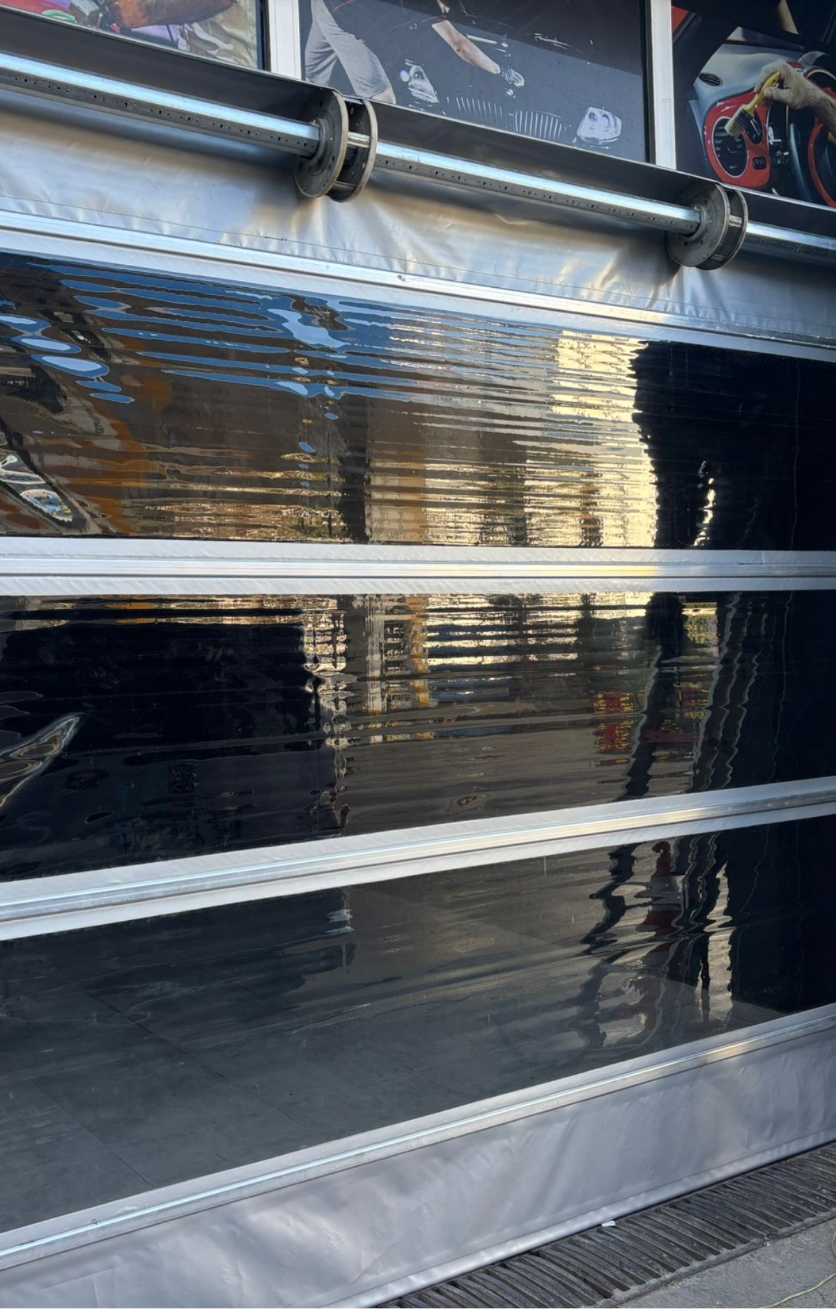 Sarmal Yüksek Hızlı PVC  Branda Kapı